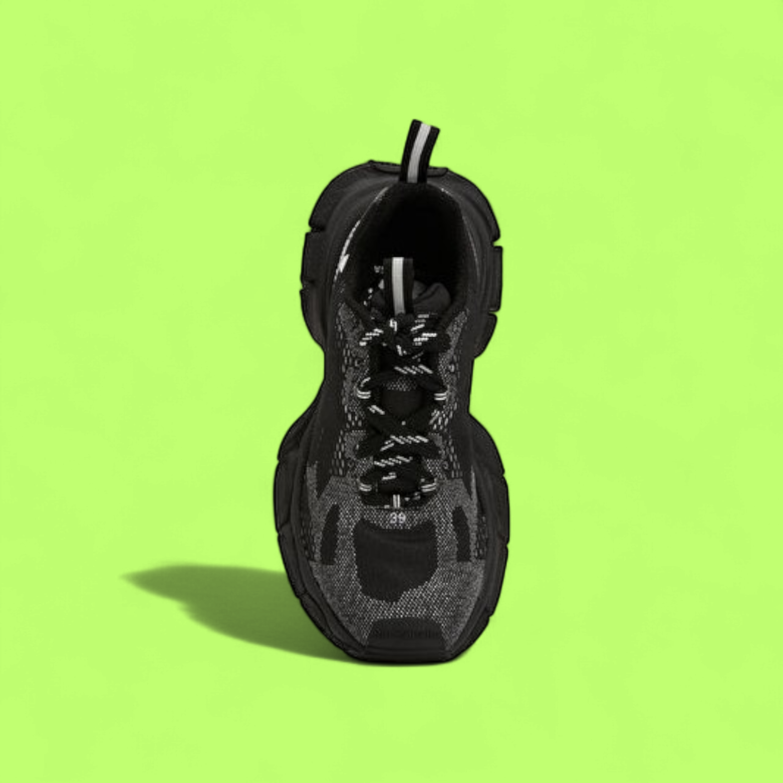 BALENCIAGA RUNNER SNEAKERS WITH KNIT UPPER AND CHUNKY RUBBER SOLE