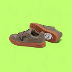 VANS BROWN GUM SOLE SUEDE RETRO STYLE SKATE SHOES CWCD