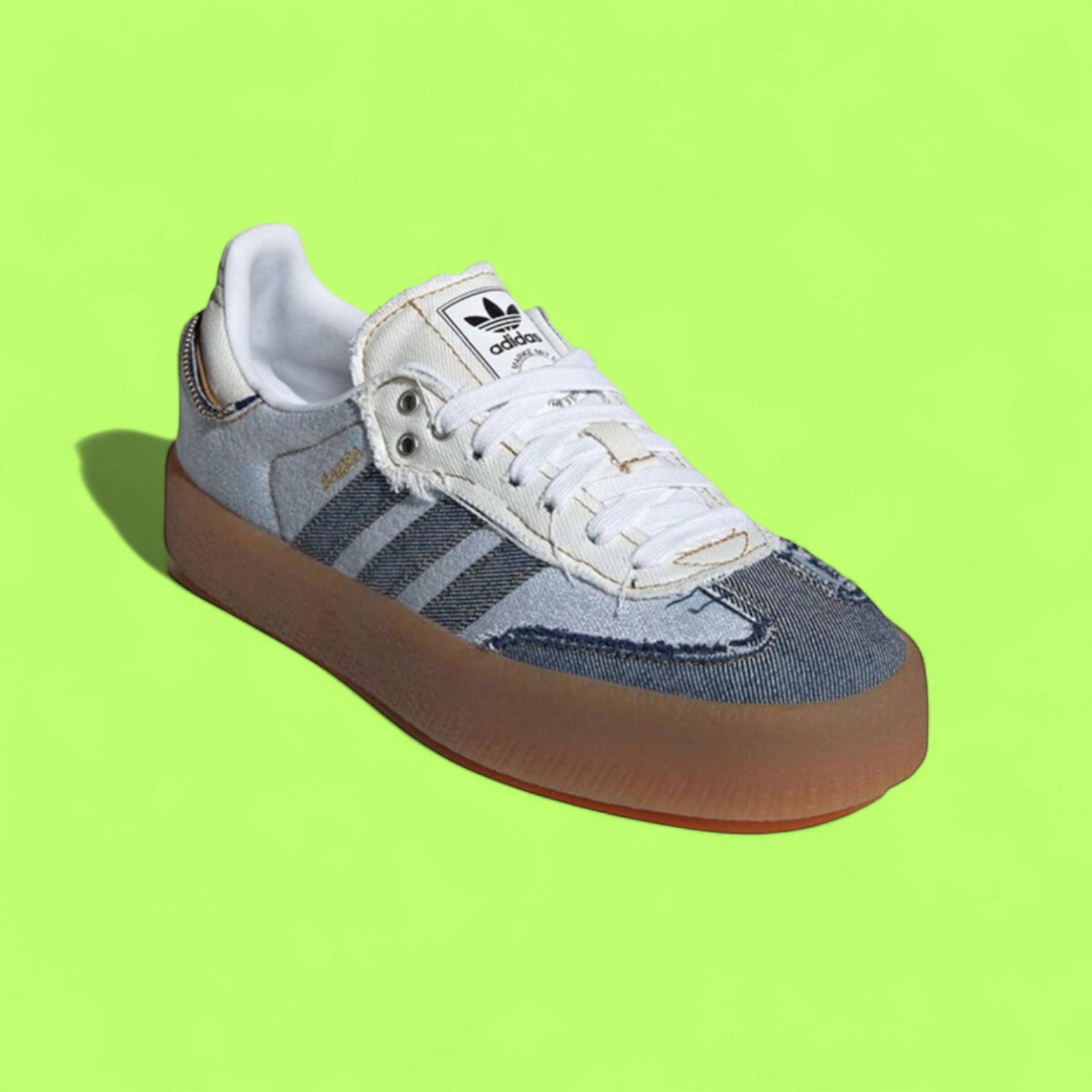 ADIDAS SAMBAE ATOMS PINK DENIM LIMITED STYLE EDITION ICONZ DROP