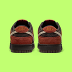 NIKE DUNK LOW VINTAGE RUST BROWN SUEDE TEXTURE FUSION EDITION