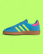 ADIDAS HANDBALL SPEZIAL BLUE YELLOW RETRO CASUAL SNEAKERS