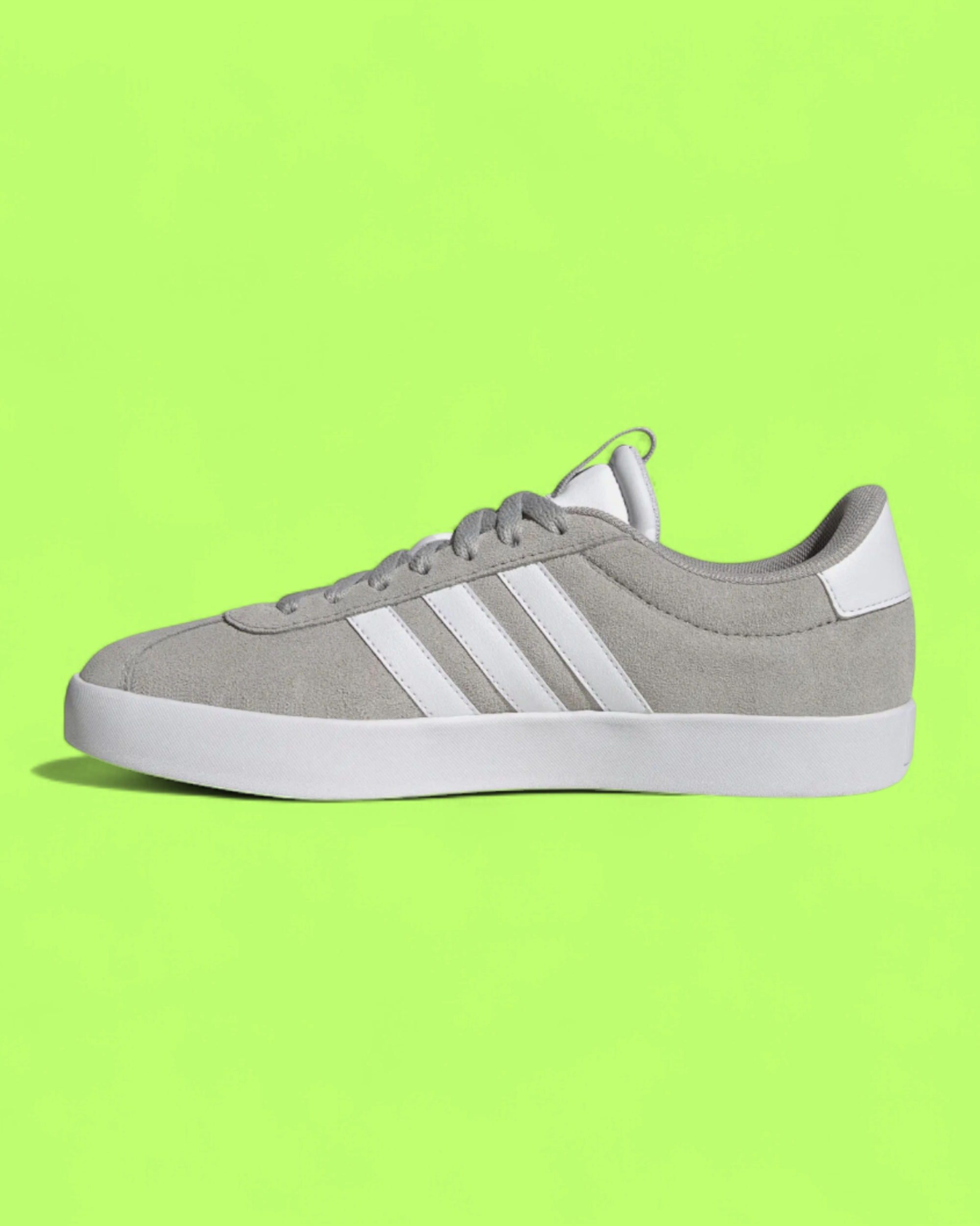 ADIDAS VL COURT GREY WHITE CLASSIC CASUAL SNEAKERS ICON CWCD