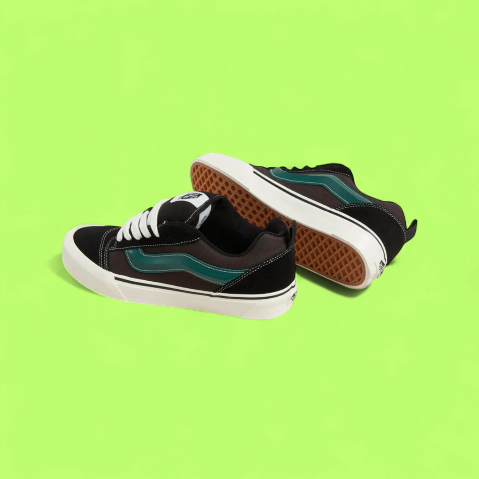 VANS BMX OLD SKOOL BLACK GREEN WHITE LOW SNEAKERS CWCD