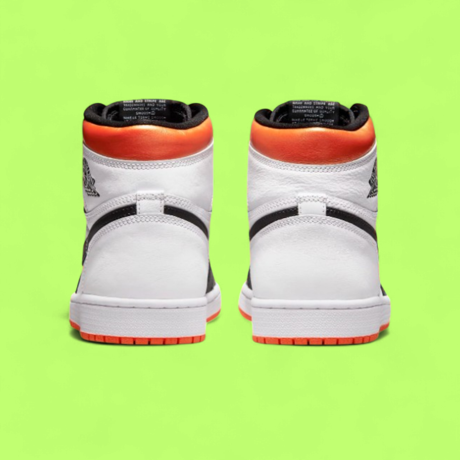 NIKE AIR JORDAN 1 RETRO HIGH ELECTRO ORANGE PREMIUM EDITION