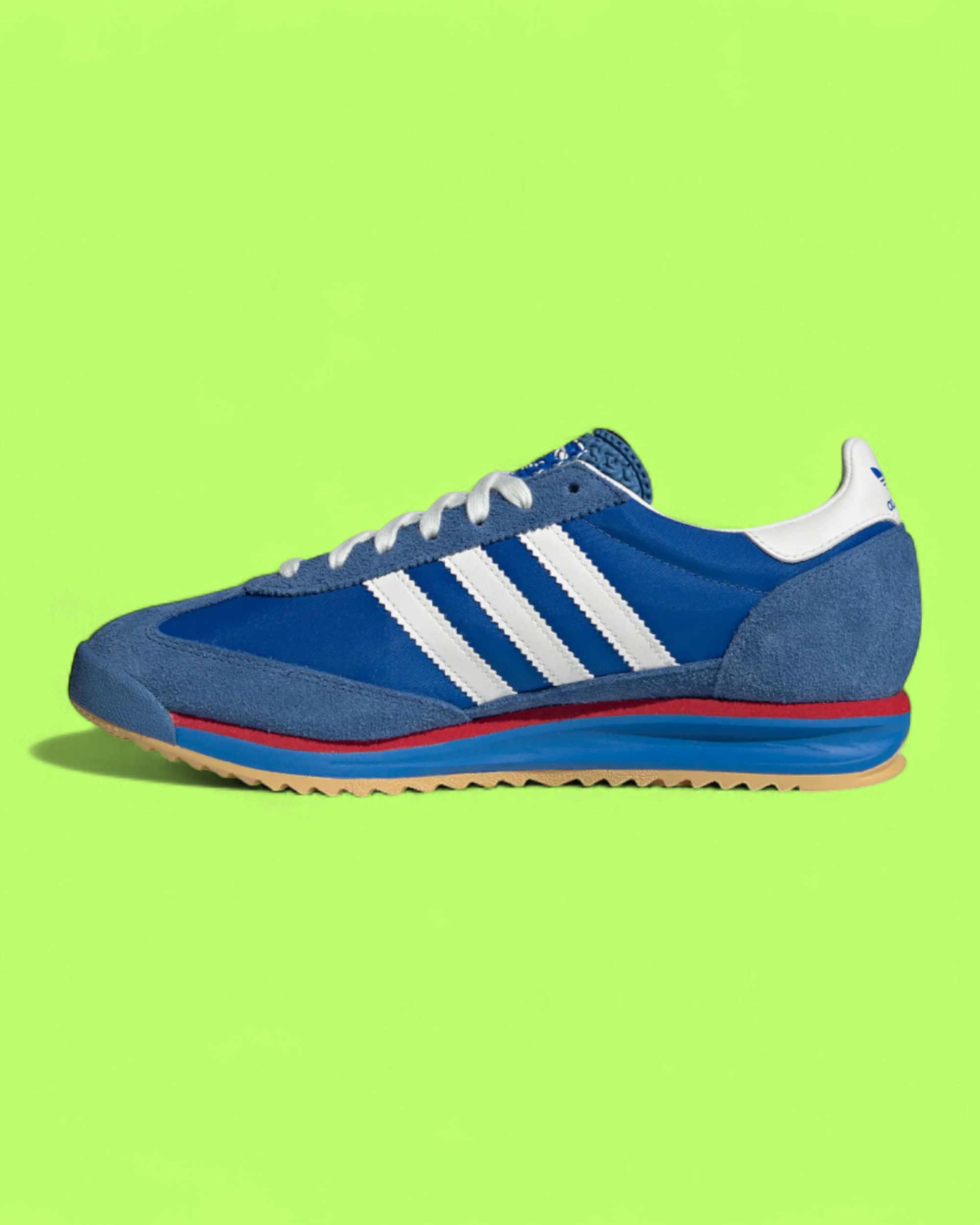 ADIDAS SL 72 BLUE WHITE RETRO RUNNING CASUAL SNEAKERS ICON CWCD