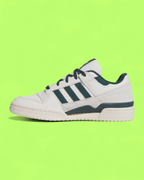ADIDAS FORUM LOW WHITE GREEN RETRO BASKETBALL SNEAKERS CWCD