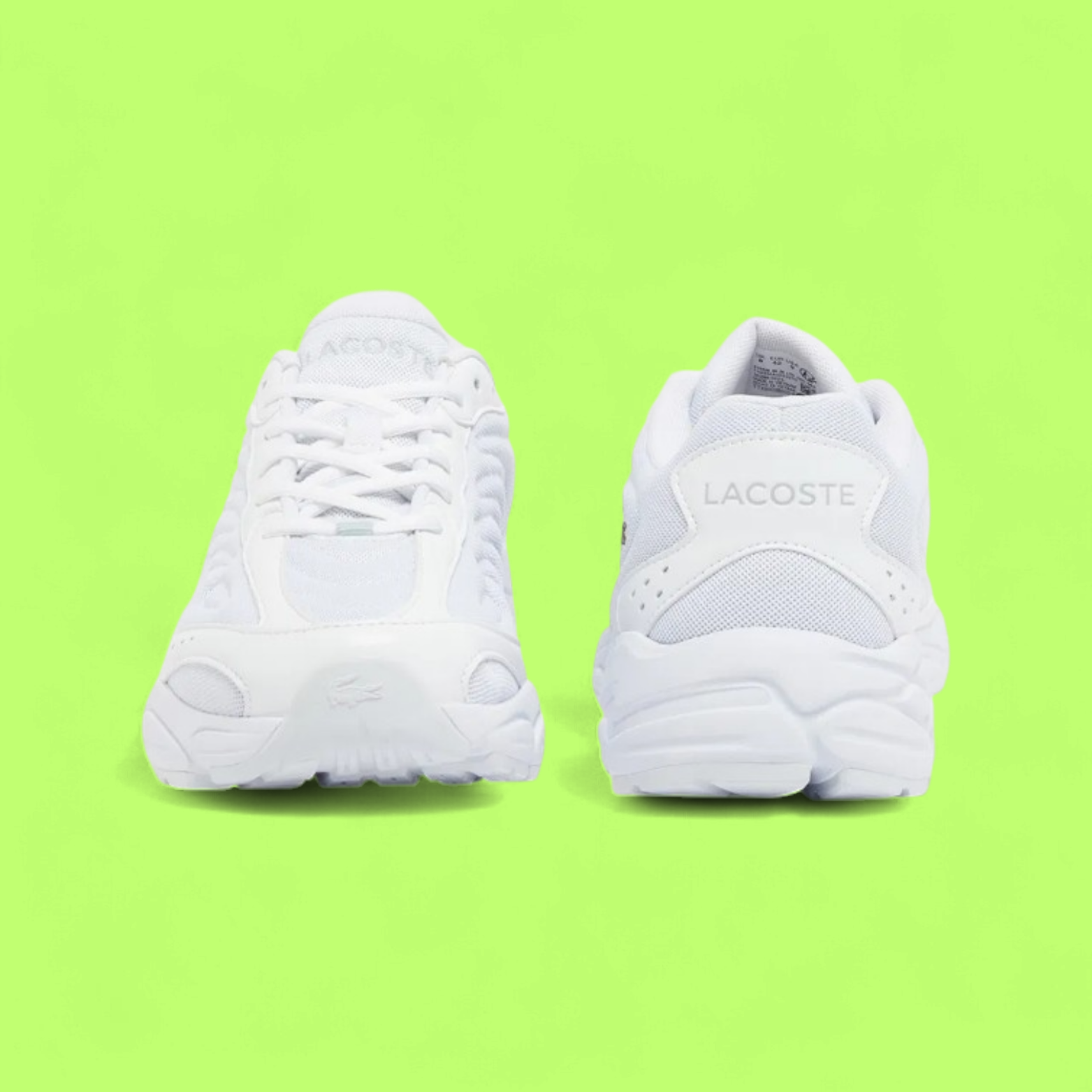 LACOSTE STORM 96 2K LITE 1251 SMA MEN'S NAVY WHITE RETRO SNEAKERS