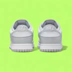 NIKE DUNK LOW RETRO WHITE GREY MEN'S CASUAL SNEAKERS WZRT