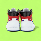 NIKE AIR JORDAN 1 MID MULTICOLOR SWOOSH PREMIUM STYLE EDITION