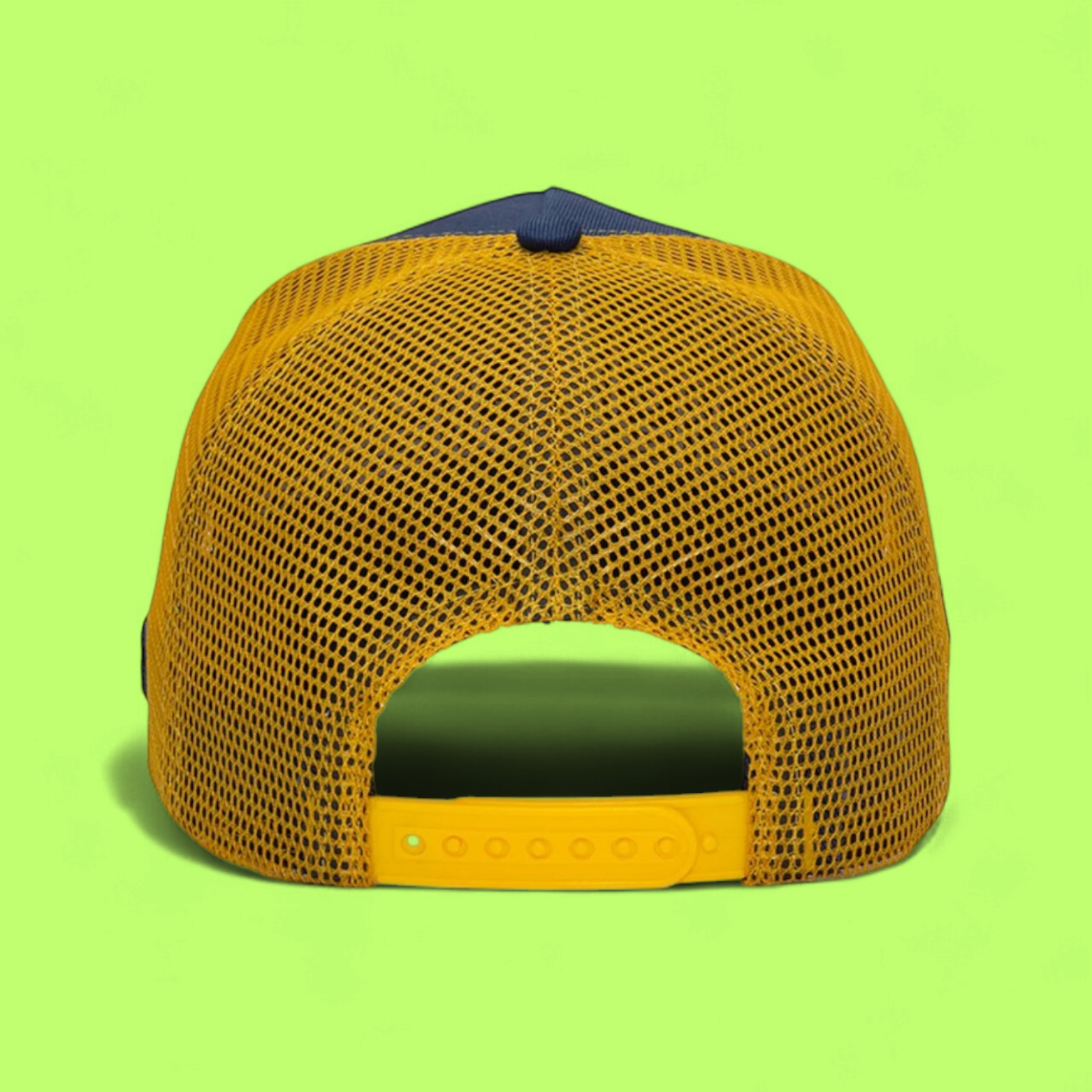 Z GEN GHOSTING TRUCKER CAP WITH COLORFUL RETRO EMBROIDERY