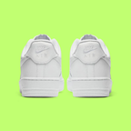 NIKE AIR FORCE 1 '07 MEN'S WHITE LEATHER CLASSIC SNEAKERS