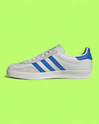 ADIDAS GAZELLE BLUE WHITE SUEDE RETRO CLASSIC CASUAL SNEAKERS