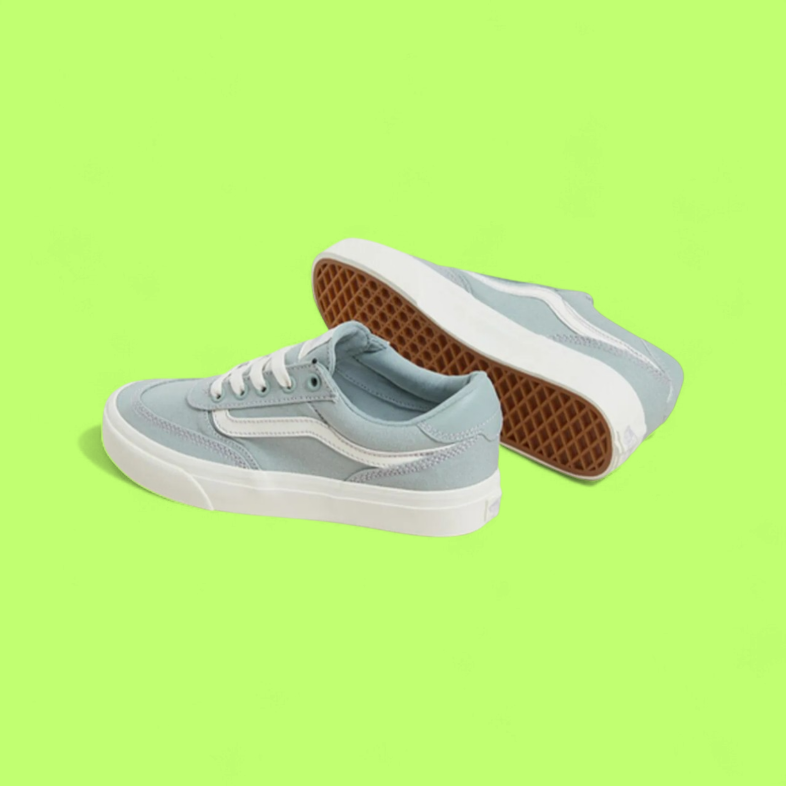 VANS OLD SKOOL LIGHT BLUE WHITE CANVAS SKATE SNEAKERS DROPZZ