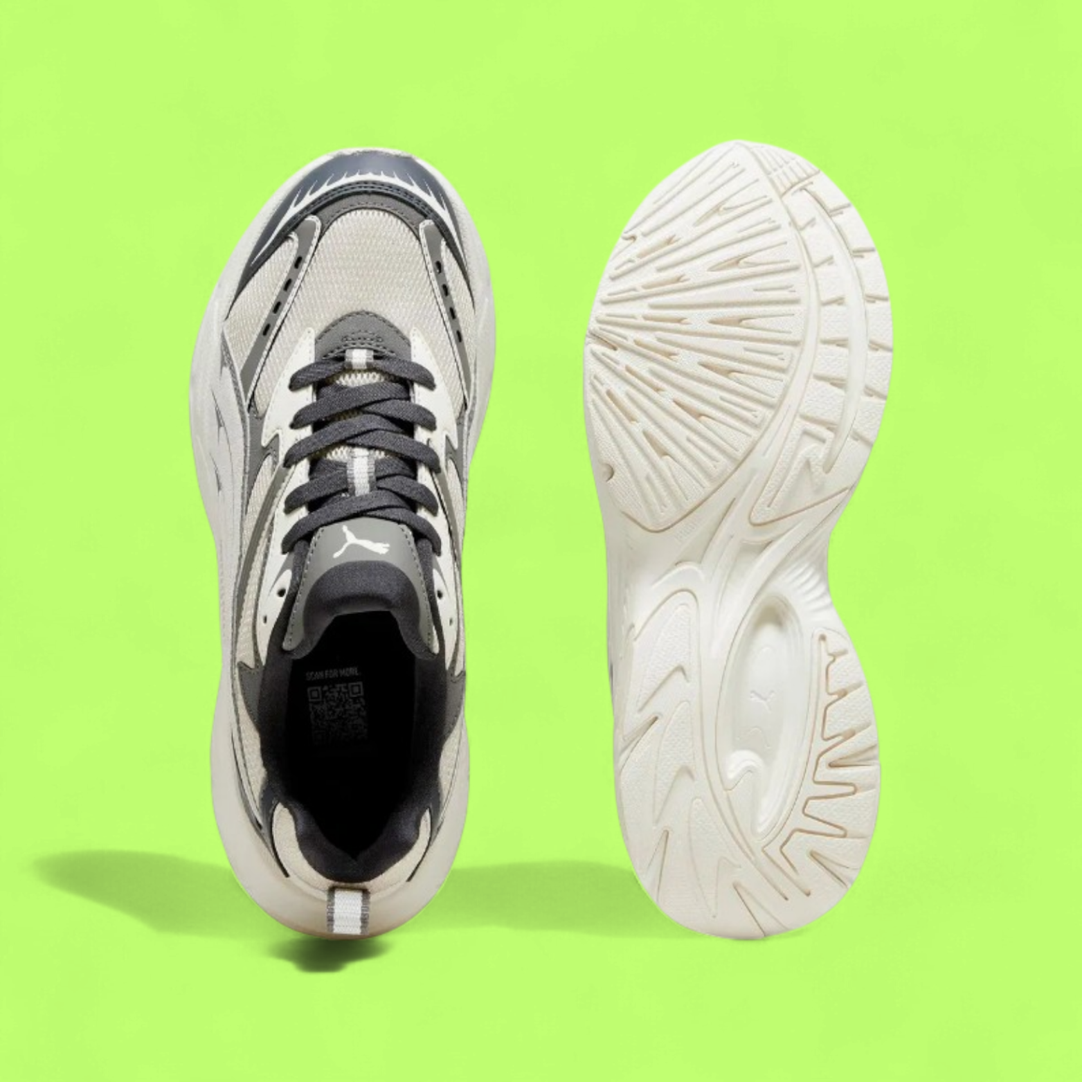 PUMA MORPHIC RETRO UNISEX WHITE LEATHER CLASSIC CASUAL SNEAKERS