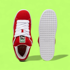 PUMA SUEDE XL UNISEX RED SPORTS SHOES ICON DROPZZ PREMIUM