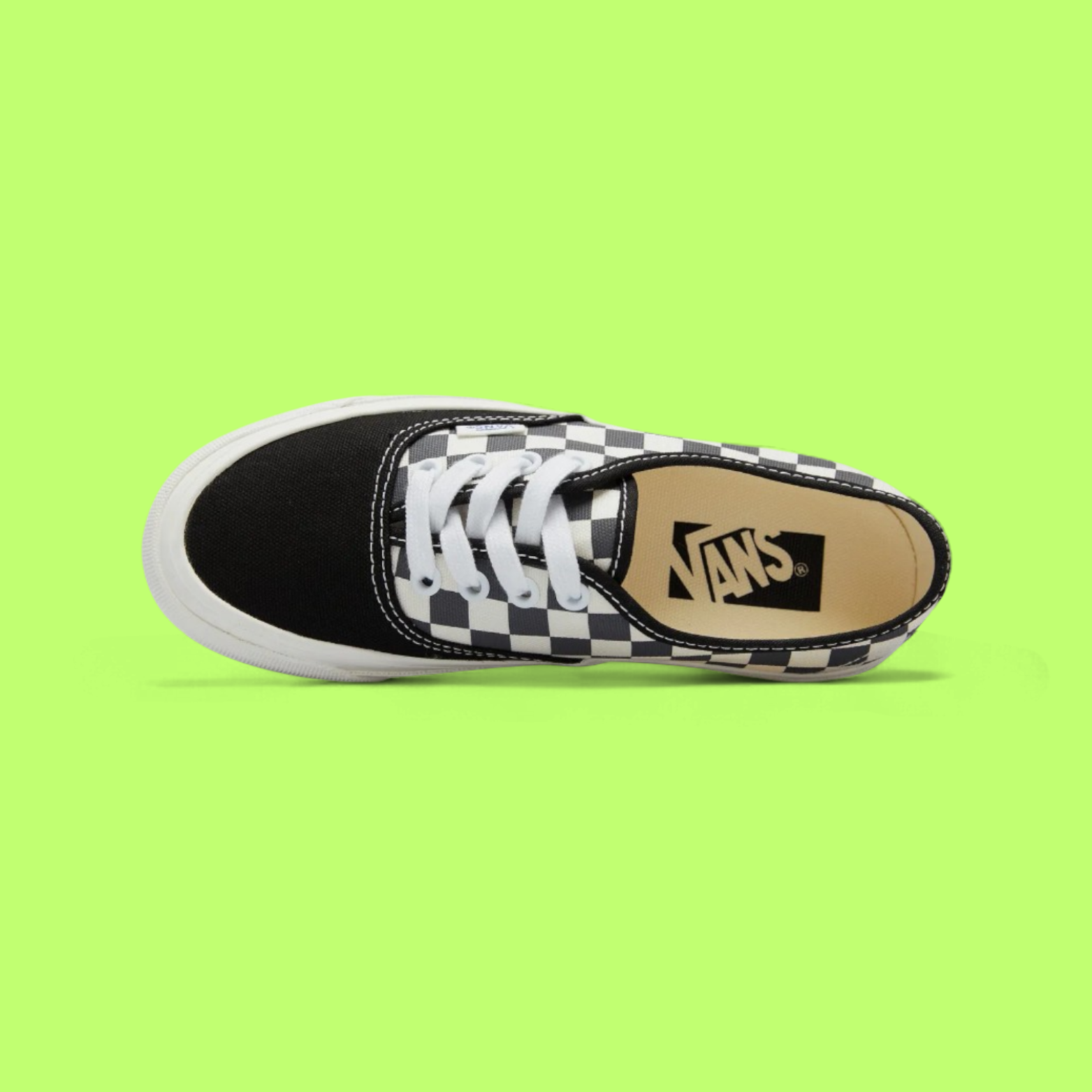 VANS AUTHENTIC PLATFORM CHECKERBOARD BLACK WHITE STYLE DROPZZ