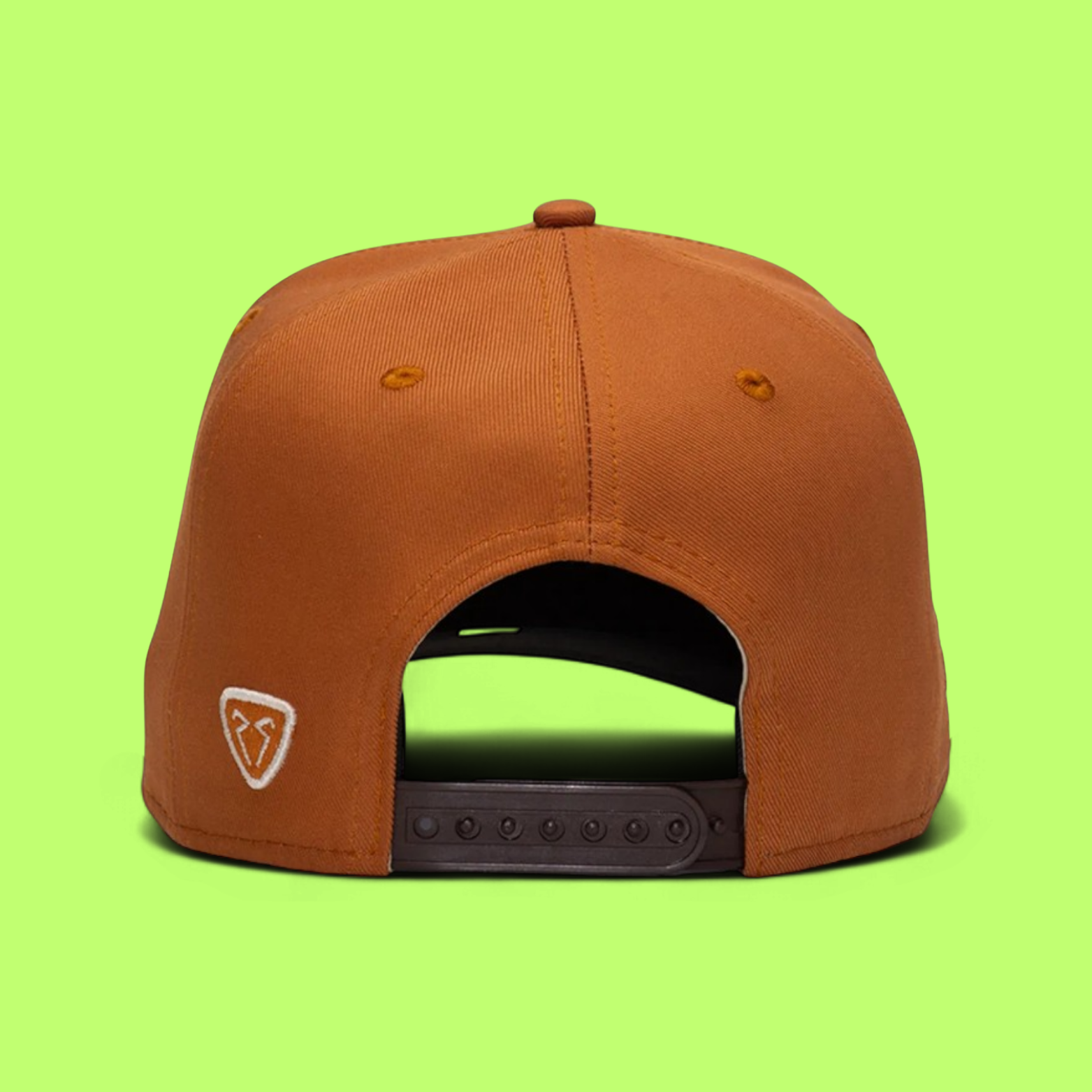 ORANGE BASEBALL CAP WITH LOS ANGELES EMBROIDERY FRONT LOGO
