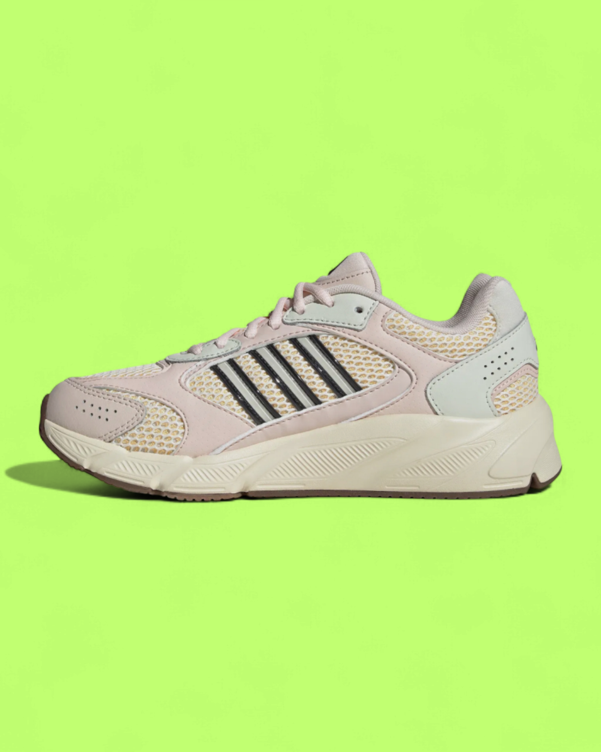 ADIDAS CRAZYCHAOS PASTEL PINK MESH RUNNING SNEAKERS ICON CWCD