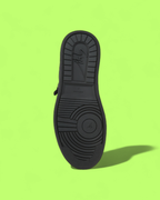 GIUSEPPE ZANOTTI BLACK LEATHER LOW TOP SNEAKERS WITH ZIP