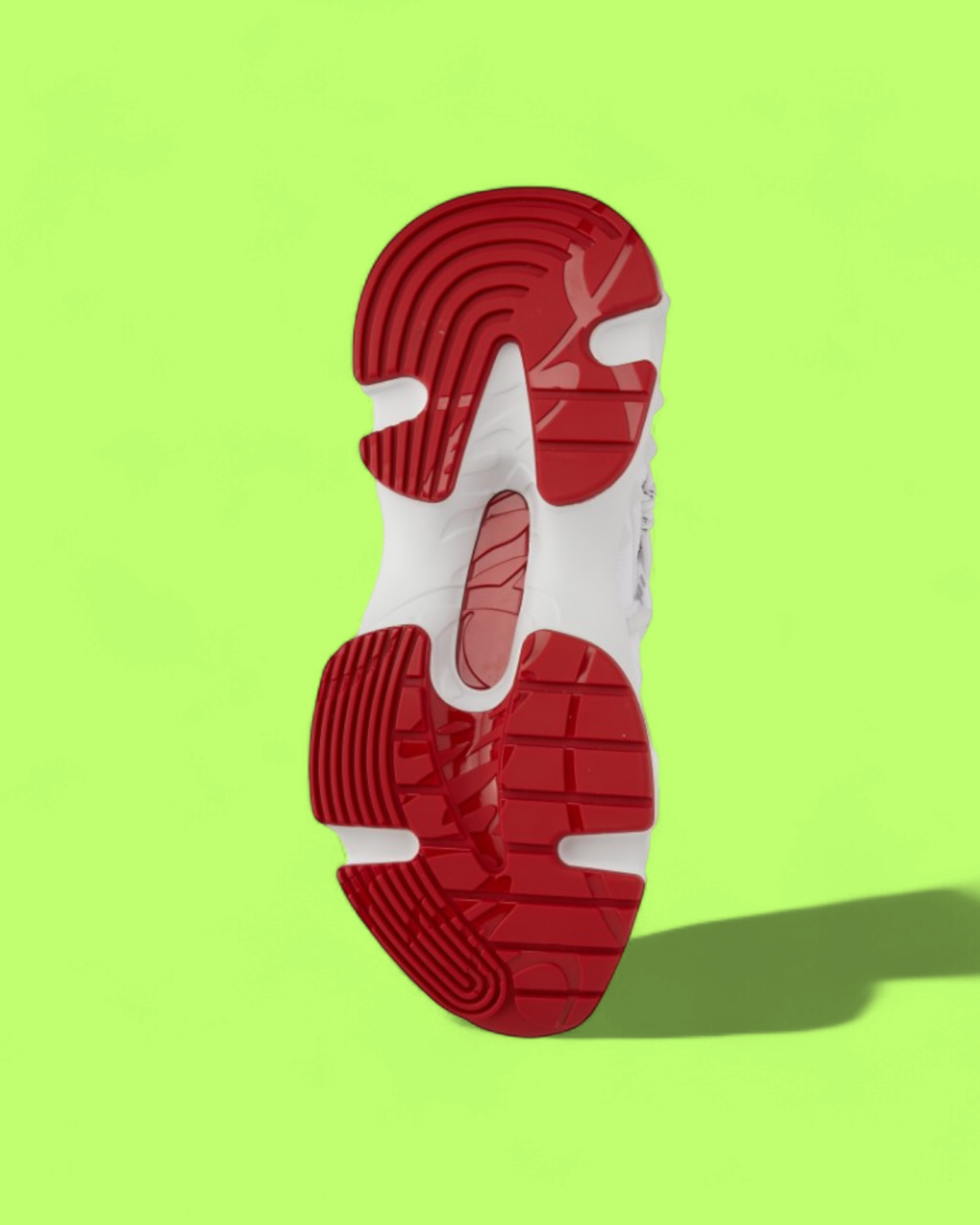 CHRISTIAN LOUBOUTIN RED RUNNER WHITE RED SOLE CHUNKY SNEAKER
