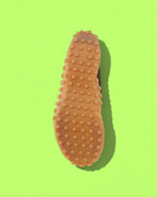 AMI PARIS BROWN GREEN TRAIL RUNNER SNEAKERS WITH GUM SOLE