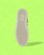 MONCLER BLACK BEIGE SUEDE LEATHER LOW TOP M SNEAKERS CWCD