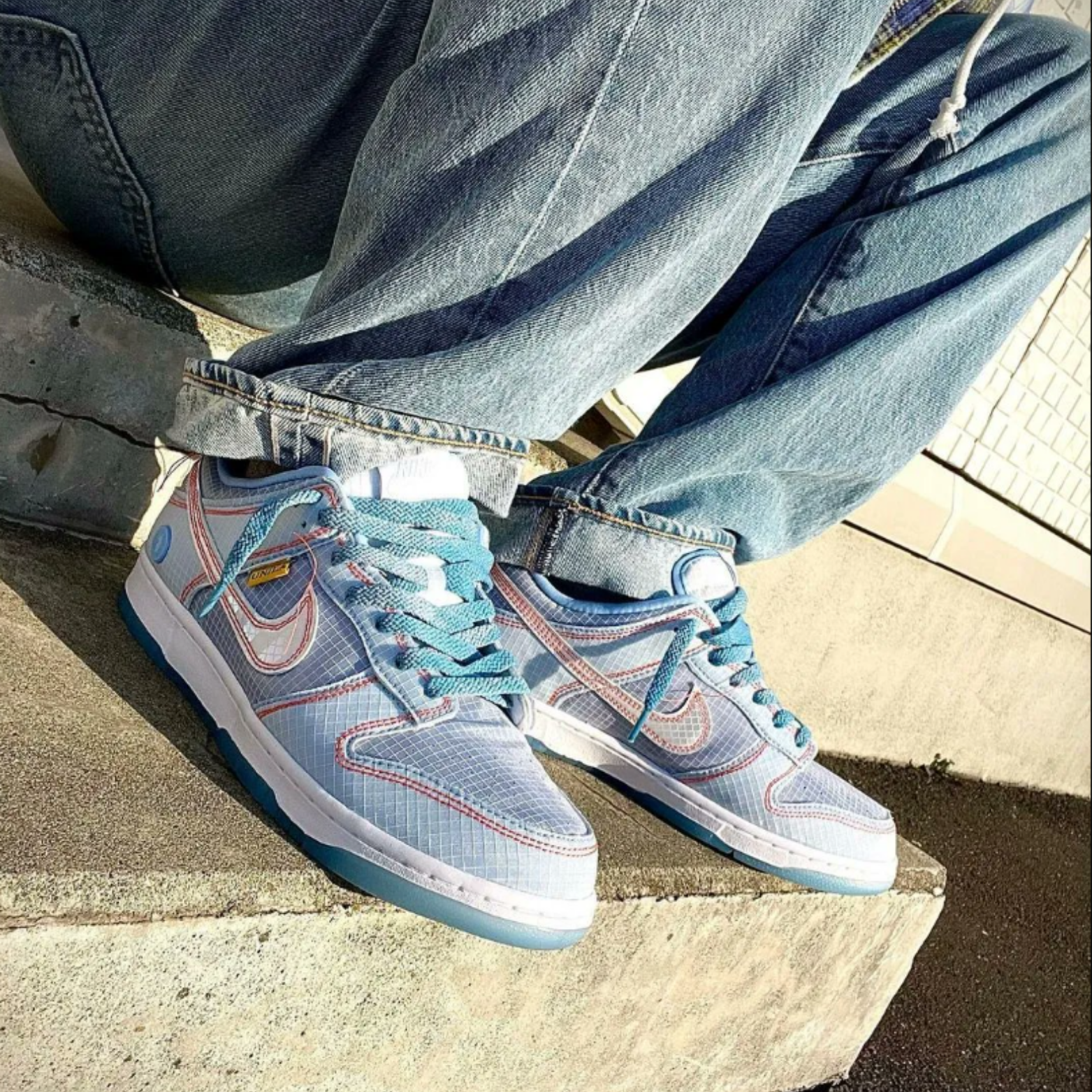 NIKE DUNK LOW UNION PASSPORT PACK ARGON RETRO TRAVEL DROP