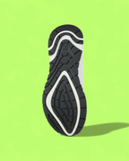 KENZO WHITE RED PERFORMANCE RUNNING SNEAKERS WITH GOLD LOGO