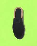 GIUSEPPE ZANOTTI BLACK LEATHER CHUNKY SOLE MODERN SNEAKERS