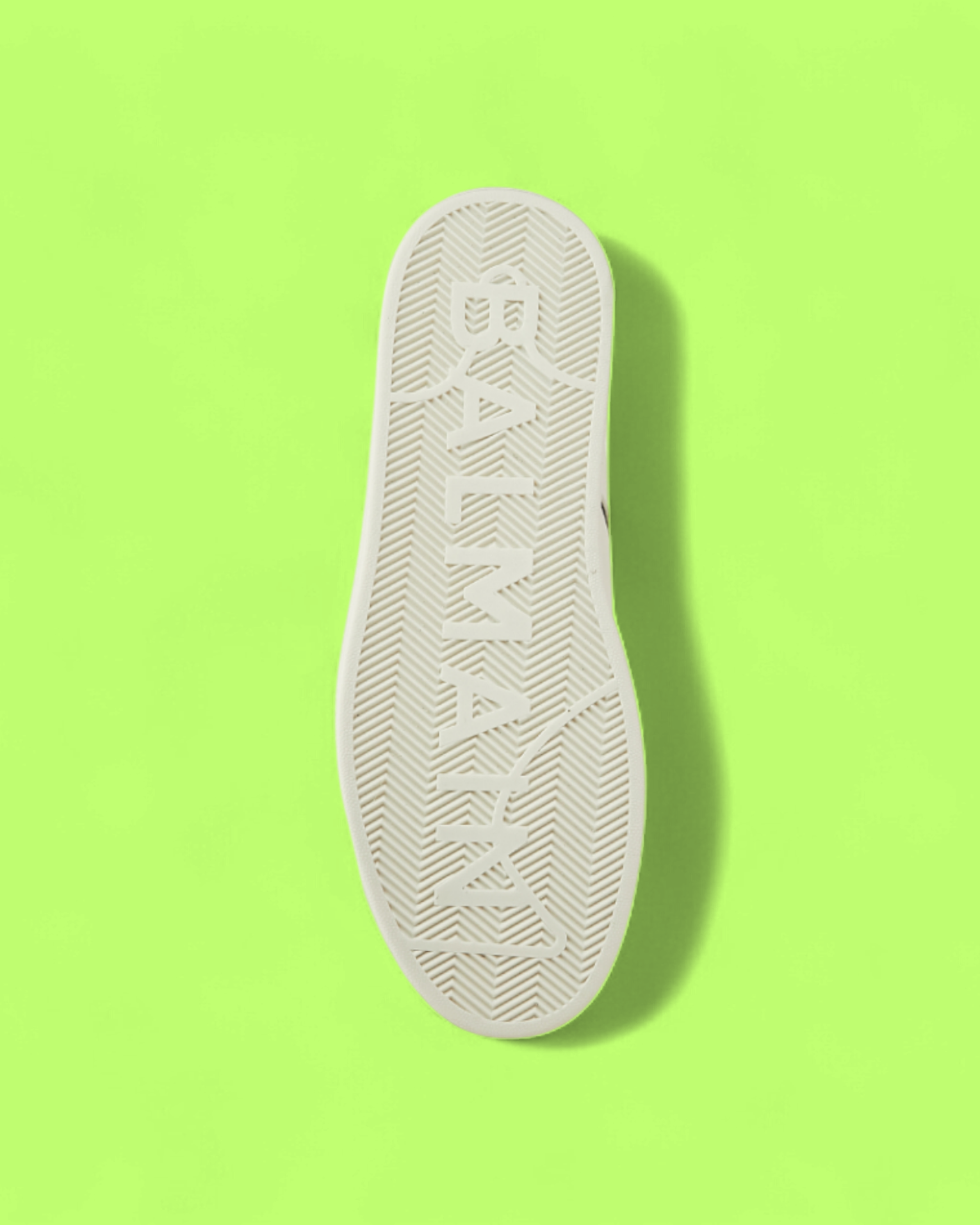 BALMAIN B-COMPOSITE WHITE LEATHER MINIMALIST PREMIUM LOW