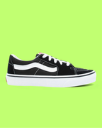 VANS UA SK8-LOW BLACK UNISEX CLASSIC STREET SNEAKER WZRT CWCD