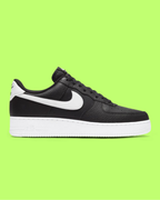 NIKE AIR FORCE 1 '07 BLACK MEN'S CLASSIC CASUAL SNEAKERS
