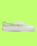 VANS AUTHENTIC PLATFORM GREEN ZEBRA PRINT CASUAL STYLE DROP