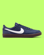 NIKE KILLSHOT 2 MEN'S NAVY SUEDE AND LEATHER RETRO CASUAL SNEAKERS