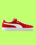 PUMA SUEDE CLASSIC UNISEX RED SUEDE SPORTS SHOES