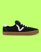VANS STYLE 36 BLACK WHITE GUM SOLE RETRO SKATE SNEAKERS CWCD