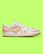 NIKE AIR JORDAN 1 LOW SE PINK ORANGE IRIDESCENT FUTURISTIC