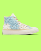 CONVERSE CHUCK 70 UPCYCLE CROCHET BLUE LIMITED SNEAKER