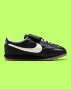 NIKE CORTEZ BASIC LEATHER BLACK WHITE RETRO CLASSIC ICONZZ