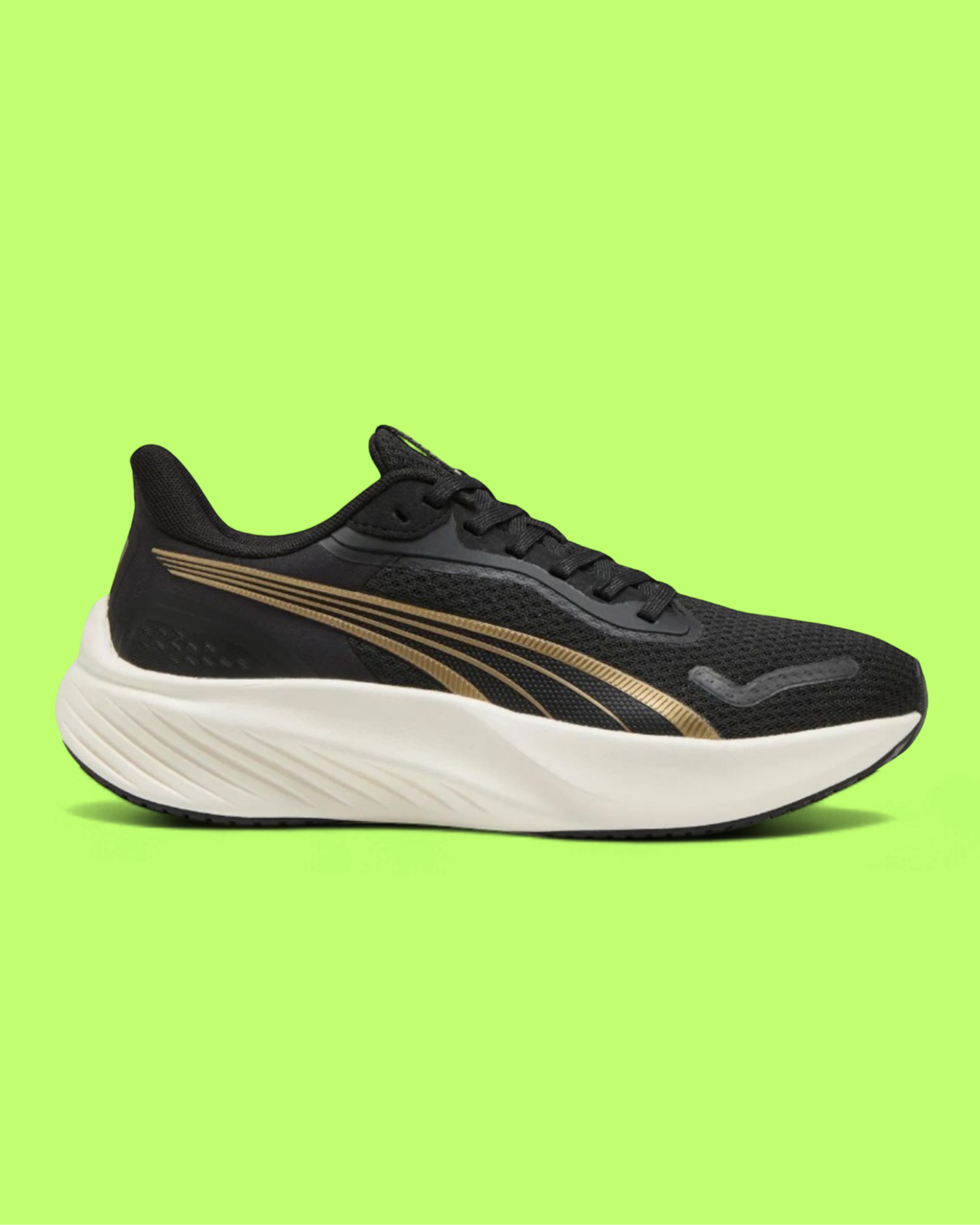 PUMA POUNCE LITE UNISEX BLACK LIGHTWEIGHT SPORTS SHOES