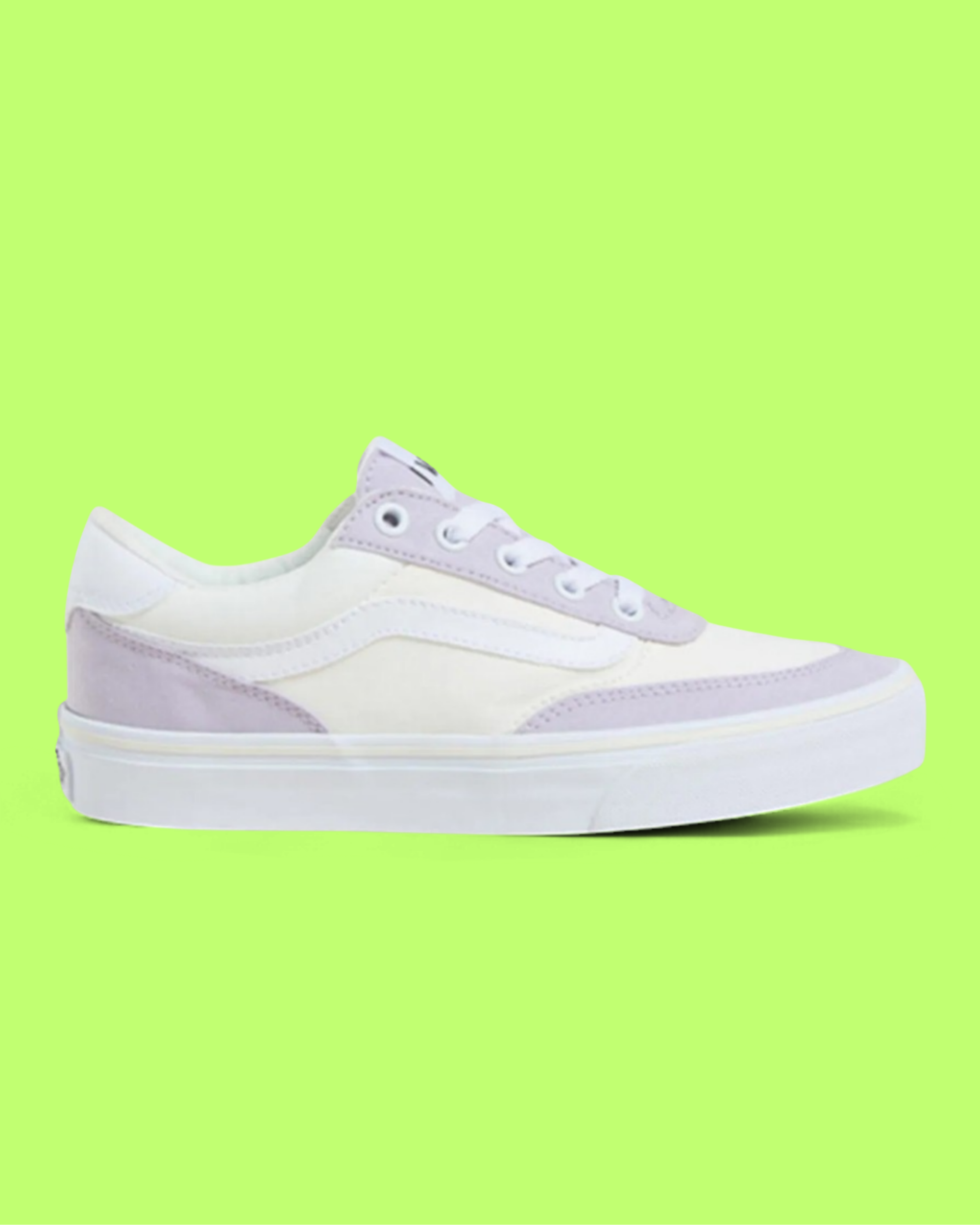 VANS OLD SKOOL WHITE LILAC SUEDE PANEL CASUAL SNEAKERS DROPZZ