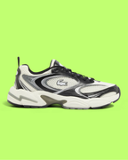 LACOSTE STORM 96 2K MEN'S BEIGE SUEDE AND MESH RETRO