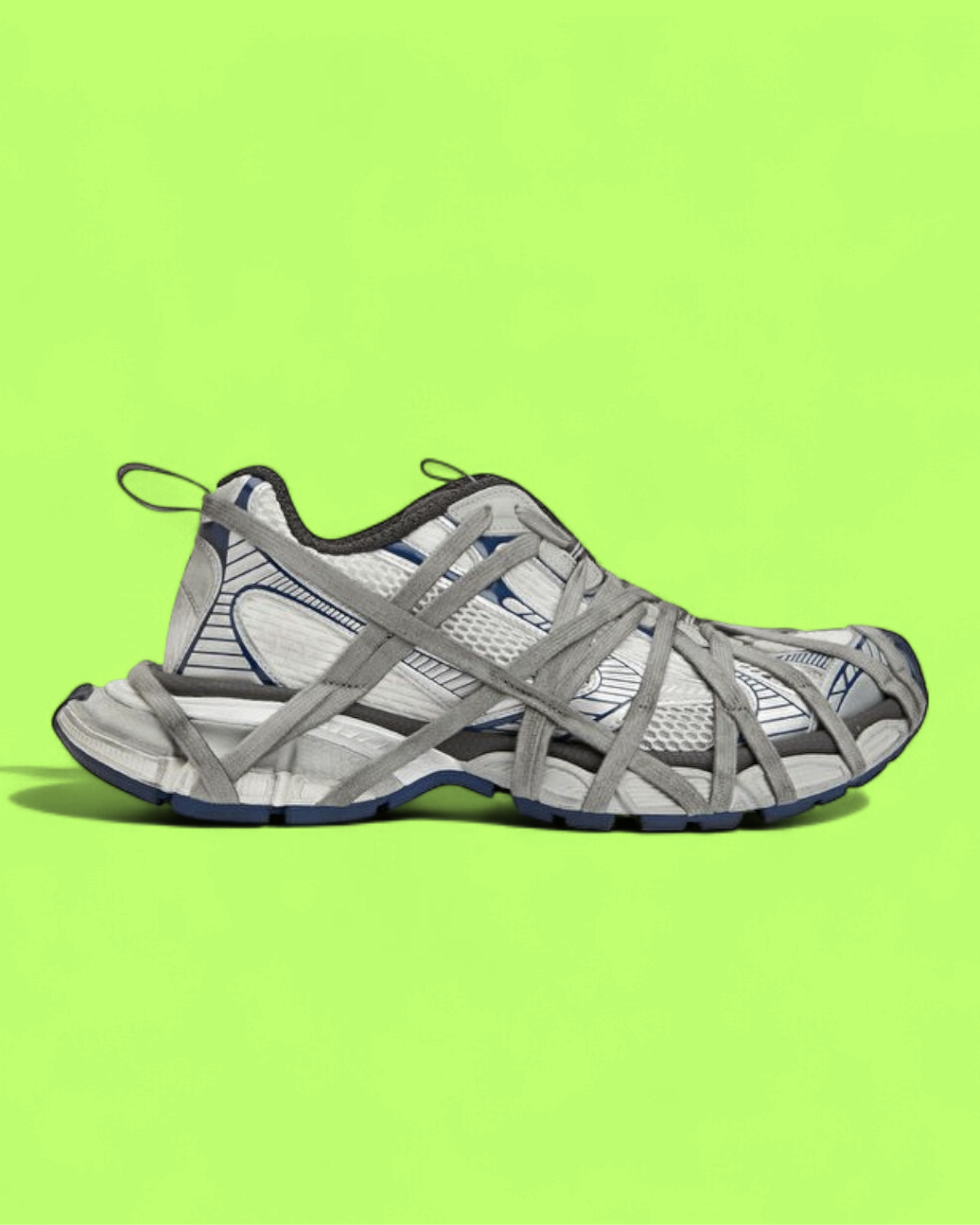 BALENCIAGA X-PANDER SNEAKERS STRAP OVERLAYS FUTURISTIC