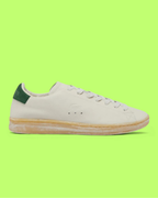 LACOSTE CARNABY SET MEN'S CREAM LEATHER MINIMAL CASUAL SNEAKERS