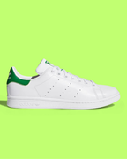 ADIDAS STAN SMITH MEN'S WHITE LEATHER ICONIC COURT SNEAKERS