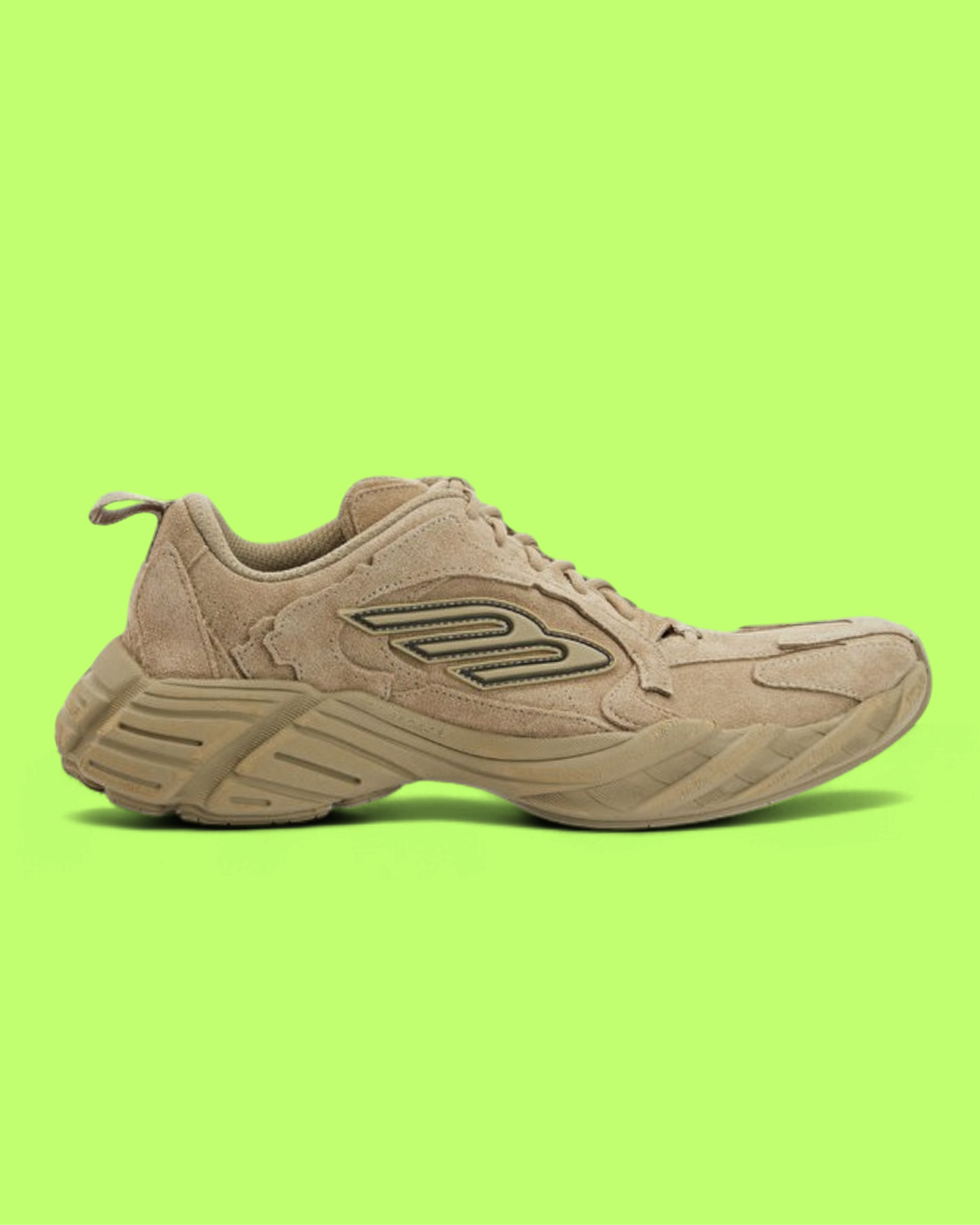 BALENCIAGA RETRO RUNNER SNEAKERS WITH SUEDE UPPER AND LOGO
