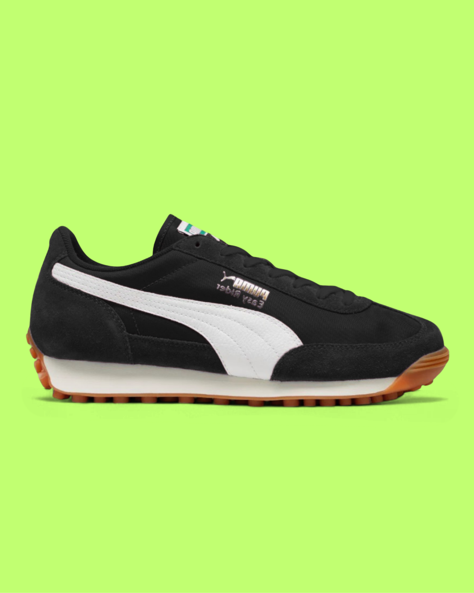 PUMA EASY RIDER VINTAGE UNISEX WHITE SPORTS SHOES BLACK