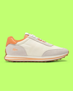 LACOSTE SPORT LINETRACK MEN'S BEIGE MESH AND LEATHER CASUAL SNEAKERS