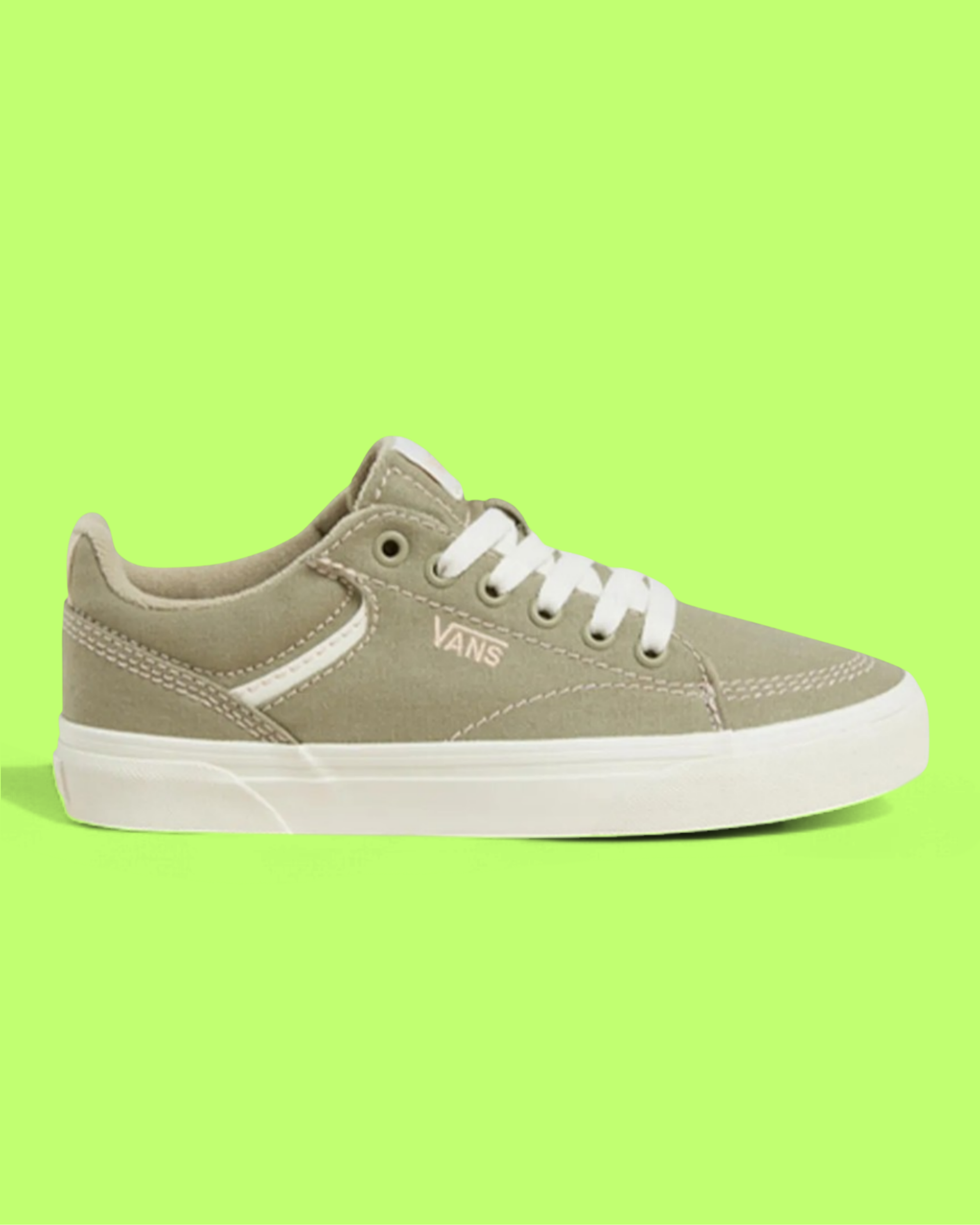 VANS WARD LOW BEIGE WHITE CANVAS CASUAL SKATE SNEAKERS ICONZ