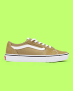 VANS FILMORE DECON MEN'S GREEN CANVAS LOW-TOP SKATE STYLE SNEAKERS